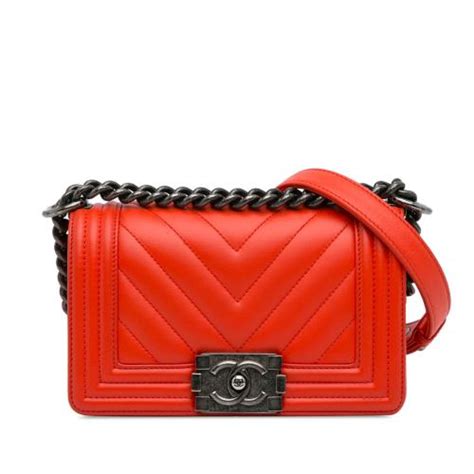 chanel small chevron boy flap bag|Chanel classic flap shoulder bag.